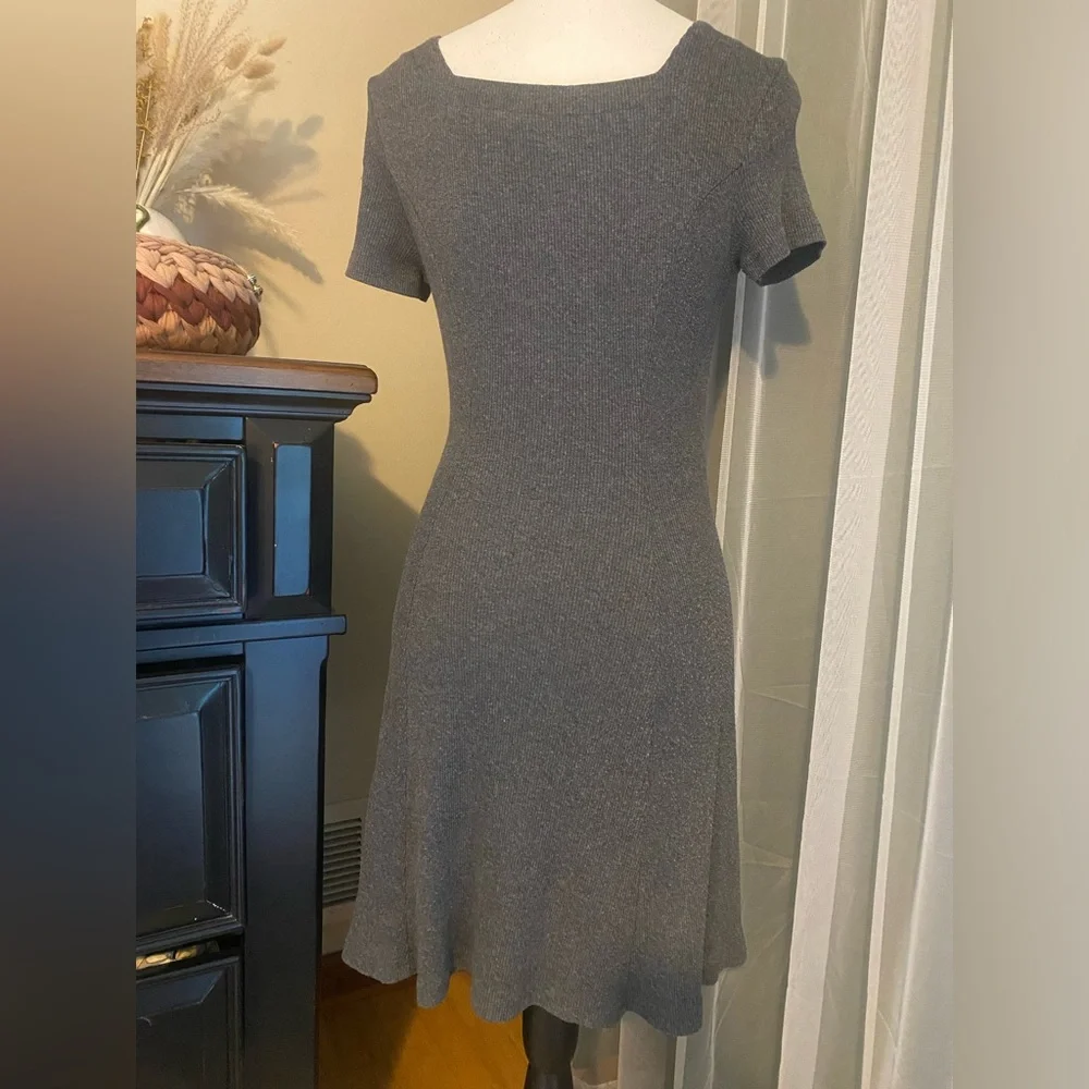 Vintage 90’s y2k ribbed floral mini dress - Picture 5 of 6